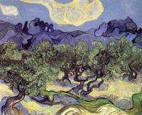 Gogh, Vincent van - Olive Trees in a Mountain Landscape